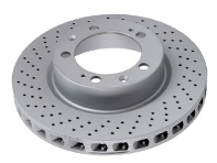Brake disc rotor, Front. Standard Coat Z. Porsche 993 C2 / C4 (OE Part No 99335104301 / 99335104401) - 460.1520.20, 460.1521.20, 99335104301, 99335104401