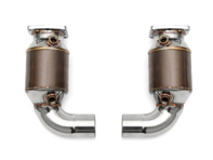 Exhaust Sport Catalytic Converters. Porsche 991 Turbo / Turbo S - 99711300930, 997113009AX, 99711301030, 997113010AX