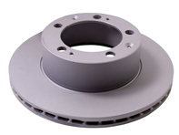 Brake disc rotor Front. Porsche 944 / 944S Cars with ABS (282mm Disc) Standard Coat Z - 460.1518.20, 94435104105, 5941
