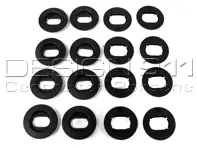 Floor Mats Fastening Set. Porsche 955 Cayenne 2004-06 - 95504480264, 955044802648B2, 955044802648C3, 955044802648D4, 955044802648E5