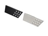 Set di maniglie per porte interne in alluminio Rennline. PERFORATO. Porche 993 - DH03
