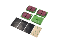 EBC GREEN Brake Pads Front. Porsche 924 76-85 - 477698151A, 477698151B, 92835295102 - DP2220