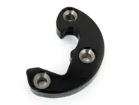 Türschloss-Aufkleberplatte (3-Loch). Porsche 356A / 356B / 356C - 64453170101, 64453170201