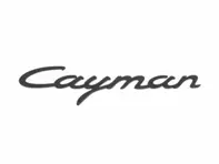 Insigne 'CAYMAN' pour Porsche 981C Cayman 2015>> - 98155923901