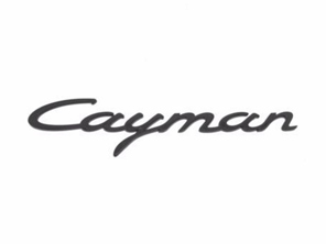 Plakette 'CAYMAN' für Porsche 981C Cayman 2015>> - 98155923901
