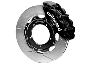 Front brake Superlite caliper and rotor kit with vented slotted discs. Porsche 911 1969-89 Wilwood - 477405083D, 477405083A, 91135104120, 90135104116, 91135190700, 91135190800, 90135197510, 90135197610, 91135193500, 91135193600 - 140-16947, 140-16947-R, 140-16947-Y