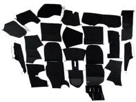 Moquette intérieure complète pour Porsche 911 85-89 Coupé LHD
