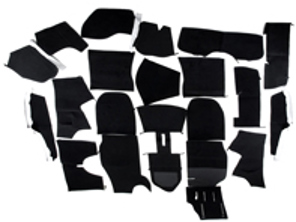 Moquette intérieure complète pour Porsche 911 85-89 Coupé LHD