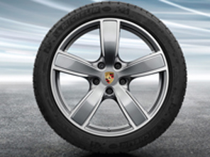 20' Cayenne Sport Classic Alloy Wheels & Winter Tyres Original Porsche - 9Y0044600D, 9Y0044610D