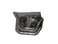 Punto di presa del braccio longitudinale sospensione posteriore interna. Porsche 914 - PP318IL, PP318IR