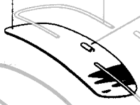 Rear screen Clear. Porsche 356B (T6) / 356C COUPE