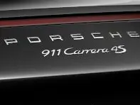 'PORSCHE 911 CARRERA 4S' Heckplakette für Porsche 991.2 - 99104480383G2X