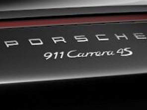 Badge arrière 'PORSCHE 911 CARRERA 4S' pour Porsche 991.2 - 99104480383G2X