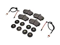 Kit plaquettes de frein ARRIÈRE, capteurs, cales Porsche Boxster 986 S 3.2L Brembo - 98635293911, 98661236501, 99635208600, 99635208602