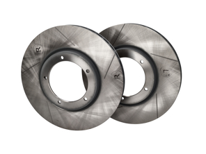 Disques de frein sport rainurés (Paire) Avant. Porsche 911 1984-89 3,2 litres avant - 91135104123SL