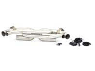 Exhaust sport valvetronic silencer for Porsche 992 Carrera and Turbo - Designtek - 992251052A, 992298019, 992251053A, 992298019A