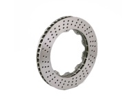Rear brake disc rotor, drilled. Brembo GT 380x28mm