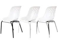 Chaise de conférence Speedster, siège blanc - 9902500310, 9902500210, 9902500110