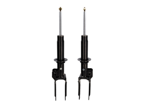 Schokdemper (PAAR), voor. Porsche 9PA1 Cayenne (957) 3,6L / 4,8L 2007-10 - 95534304350, 95534304450