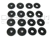 Floor Mats Fastening Set. Porsche 955 Cayenne 2003 - 95504480064, 955044800648B2, 955044800648C3, 955044800648D4, 955044800648E5