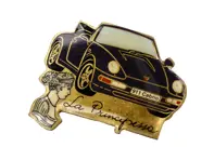 Pin Badge 'Porsche 911 Cabriolet' Lavender