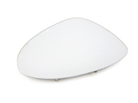 Door mirror glass ASPHERICAL, RIGHT. Porsche 9YA Cayenne - 9Y2857522