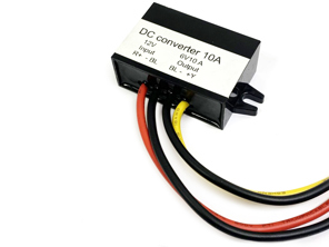 12-V-zu-6-V-Konverter für Armaturenbrettanzeigen und Radio. Porsche 356