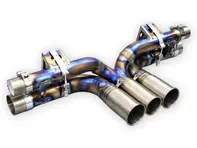 Sportauspuff Endschalldämpfer Gerades Rohr Porsche 911 GT3 GT3 RS und 911 R - 99711102792, 99711102799, 99111102790 - TSPO991GT317.001.T