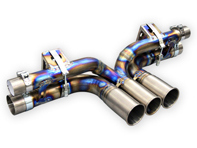 Posteriore scarico sportivo tubo dritto Porsche 911 GT3 GT3 RS e 911 R - 99711102792, 99711102799, 99111102790 - TSPO991GT317.001.T