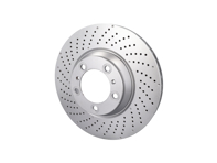 Brake disc rotor, Front. Porsche 997 TURBO (OE Part No 99735140501 / 99735140601) - 99735140501, 99735140601, 18136, 18137