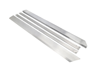 Door Threshold Side Sills Protectors Set MILLED FINISH. Porsche 911 1965-73 - 90155111550, 90155111650 - IA.008.003
