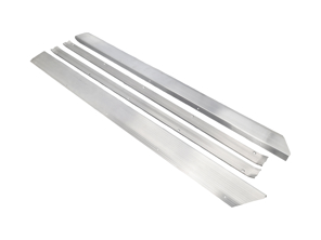 Türschwellen-Seitenschwellerschutz-Set GEFRÄSTE FINISH. Porsche 911 1965-73 - 90155111550, 90155111650 - IA.008.003