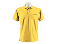 Porsche Men's polo shirt, Yellow - WAP71500L16