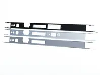 Armaturenbrett Aluminium Zierrahmen. Porsche 964 / 993 - 96455201030, 96455201020