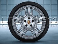19' Panamera Design Jantes et pneus en alliage d'origine Porsche - 97004460204, 97004460224, 97004460284