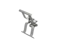 Federclip für Bremsbeläge. Porsche 991 / 958 Cayenne / 970 Panamera - 97035295900 - URO-013237