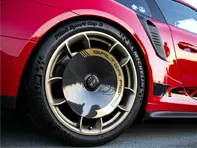 Discos aerodinámicos de fibra de carbono rueda trasera Porsche 991 GT2 y GT3 RS - SA012