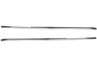 Door outer moulding trim, Chrome. Porsche 911 65-83 Targa / Cabrio - 90153143141, 90153143241