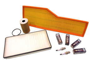Kit d'entretien et de maintenance pour Porsche 996 GT3 Huile, filtres à air, bougies d'allumage, + Plus - 99610090100, 99611013171, 90012301020, 94410719711, 99610722560, 99917019590, 99657221902