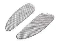 Griglie di protezione laterali per l'aspirazione di Rennline. Porsche 718 Boxster / Cayman