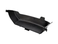 Guide d'air de pare-chocs avant, noir mat. Porsche Macan 95B.2 2.0L / Macan 95B.3 2.9L 2019>> - 95B12167, 95B121673D, 95B121674D, 95B121673DOK1, 95B121674DOK1