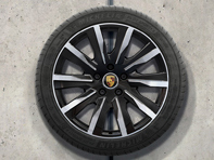 20' Taycan Tequipment Design Alloy Wheels & Summer Tyres Original Porsche - 9J1073650H
