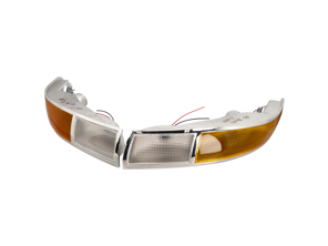 Clignotants avant lisses et feux de position. Porsche 911 - 901631401402/1, PCG63193520, PCG63193620, 90163140103, 90163140203 - SC36-
