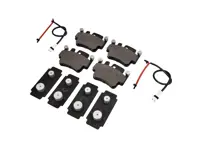 FRONT Brake pads, sensors, shims kit Porsche Boxster 986 S 3.2L Brembo - 99635294903, 99635108802, 99661236501, 99635294904BRE, 99635294904