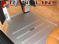 Rennline Bahnmatte. Fahrerseite. Porsche 996 / Boxster 986 - TM07
