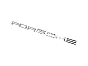 P O R S C H E - Insigne Chrome. Porsche 911 1966-73 - 901.559.301.23, 90155930123, 901.559.301.22, 90155930122, 90155930123