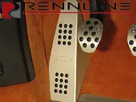 Rennline Dead Pedal Gummigriff. Porsche 996 / 986 Boxster - P53, P53