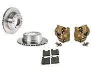 Satz Bremssattel, Bremsscheibe und Bremsbeläge hinten. Porsche 911 1969-83 - 91135290700, 91135290800, 90135204114, 91135295003, 91135295005, 91135295004