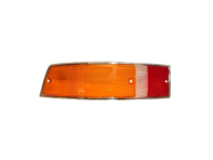 Indicator lens rear with chrome rim. Porsche 911 - 91163192303, 91163192403, 1695350580, 14968/S, 14968D - 14968/S, 14968D, 1695350570, 1695350580