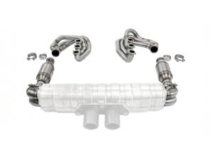 CARGRAPHIC GT Sport Exhaust System Backdate With ID42 GT, No Heating, No Valves, For GT3 Silencer. Porsche 964 Carrera 2/4/RS - 96411104504, 96411104605, 96411104502, 96421103905, 96421103932, 96421104004, 997111027A1